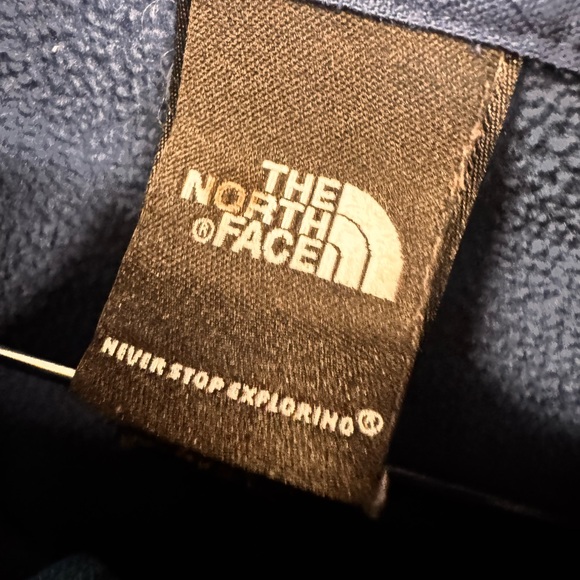 The North Face Navy Fleece Pullover - Picture 4 of 6